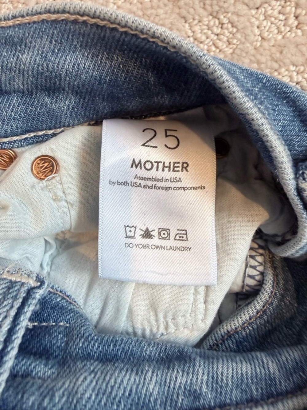 Mother the Lil Rambler Zip Flood Jean - Picture 6 of 6